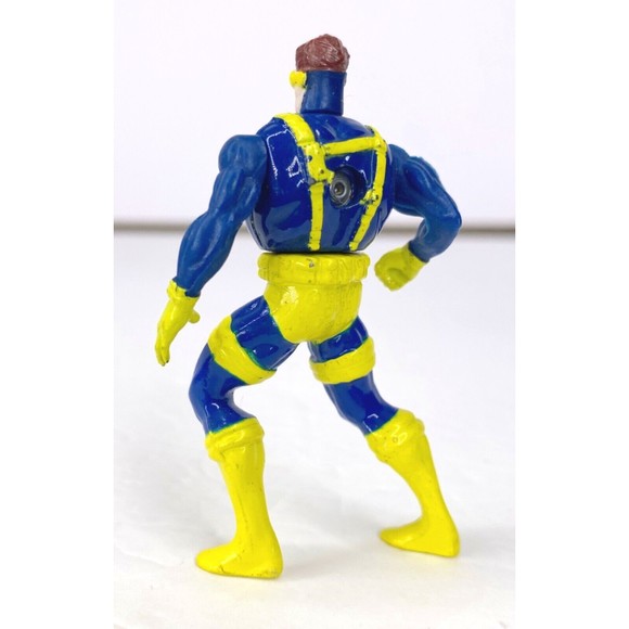 Used 1994 Toy Biz Marvel Mini Cyclops X-Men Mutant Die Cast Metal Figurine - Picture 4 of 4